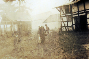 Rückseite des Bauernhauses Schubring 1927